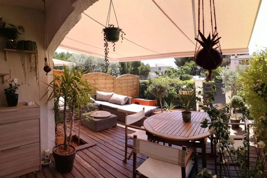 La Terrasse Ensoleillee De Sausset - Cote Bleue Apartment